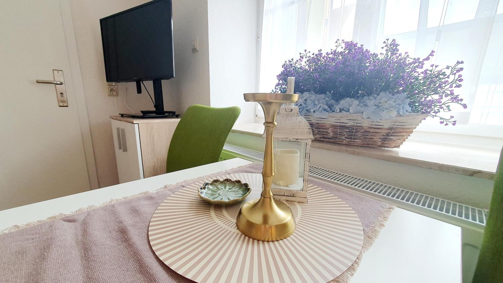 Apartment Gruener Fuerst Mit Sitzecke Im Innenhof & Naehe Park & Erdgeschoss Bad Muskau Rom bilde